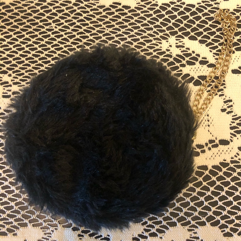 Faux Fur Wristlet Forever 21